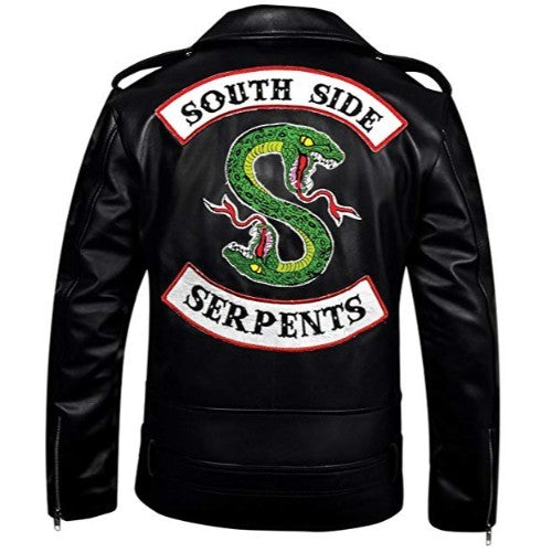 RW Authentic Sheepskin Riverdale Southside Serpents Leather Jacket